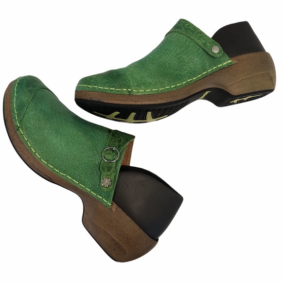Rocky 4 EurSole Shoes - Rocky 4EurSole Insire Me Clog Green Size 10.5 (41)